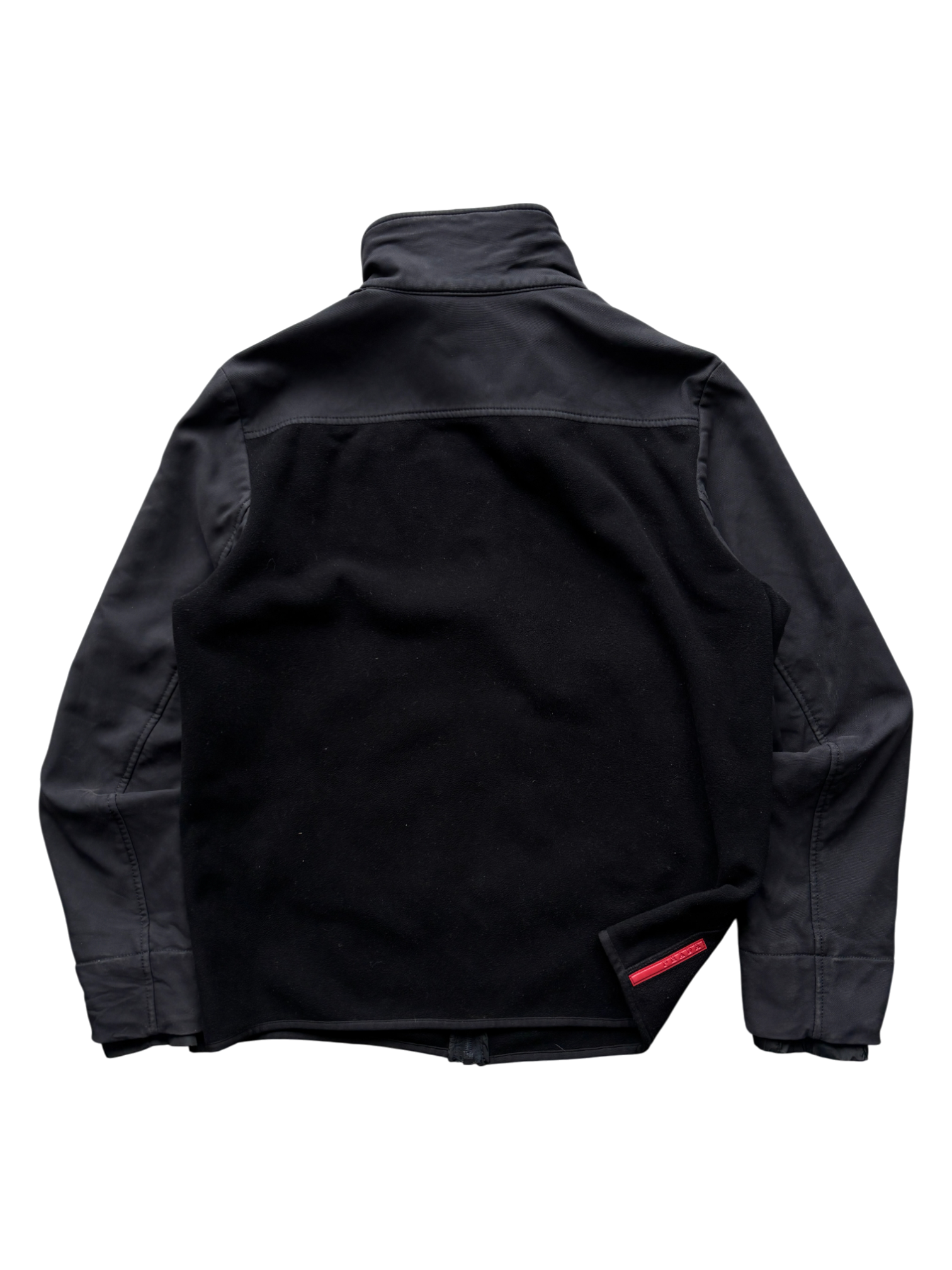 Prada Sport Nylon / Fleece Mid Layer Jacket (50)