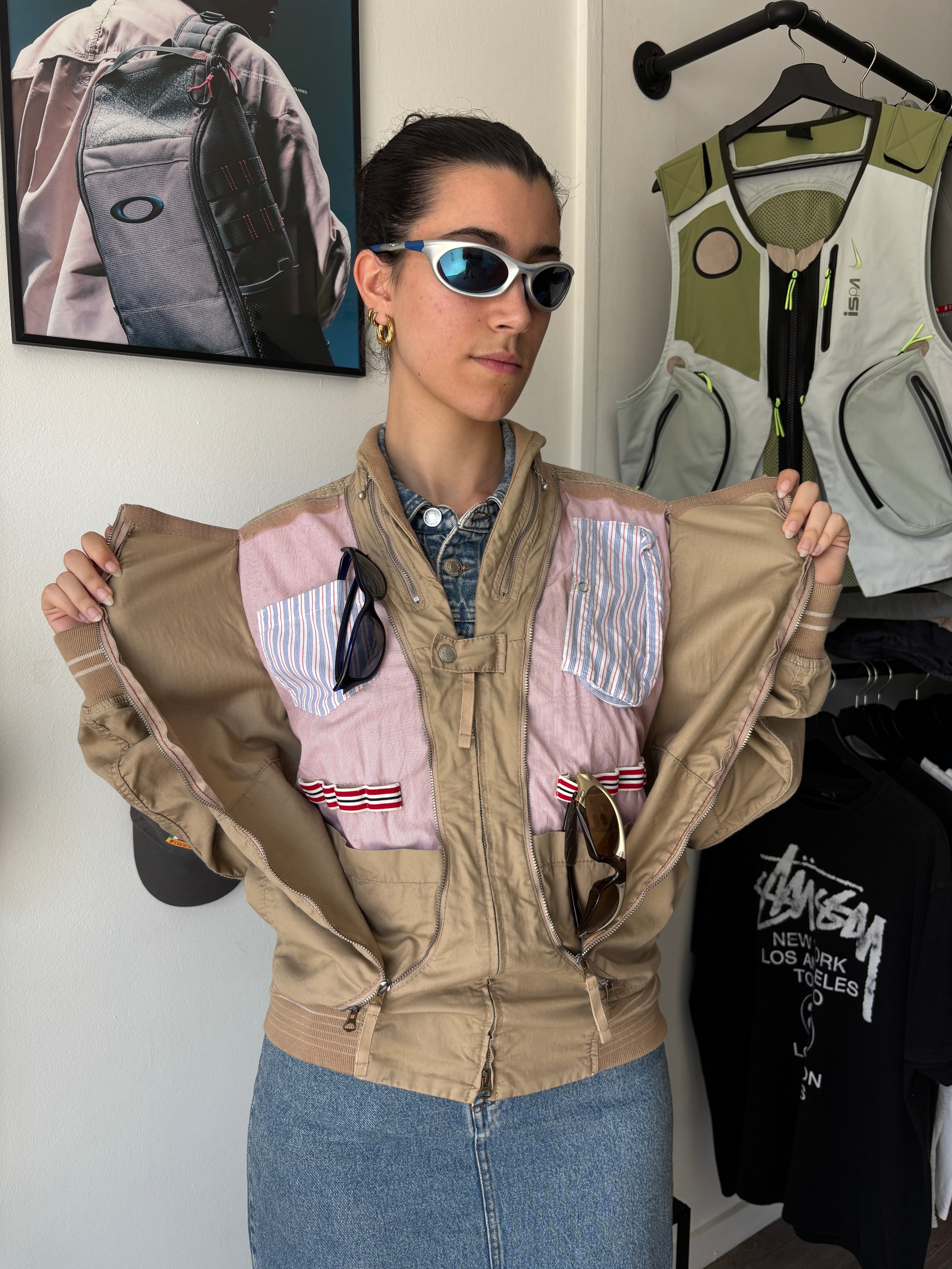 MARITHÉ + FRANÇOIS GIRBAUD STEALTH POCKET JACKET