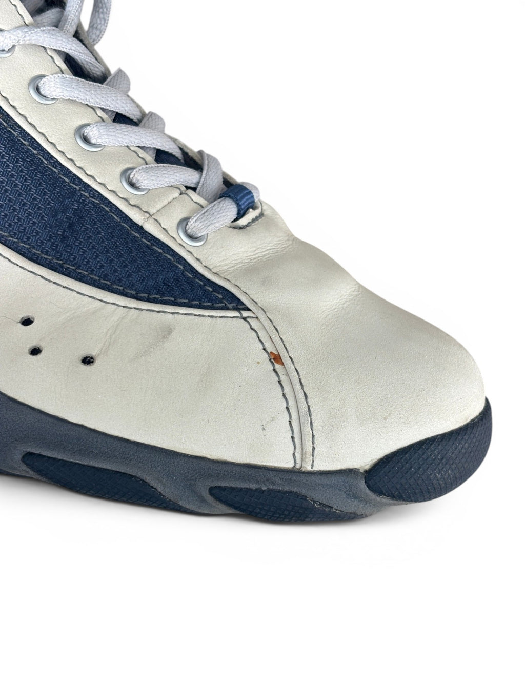 2002 Oakley Twitch Cement / Navy Low-top Shoes (42)