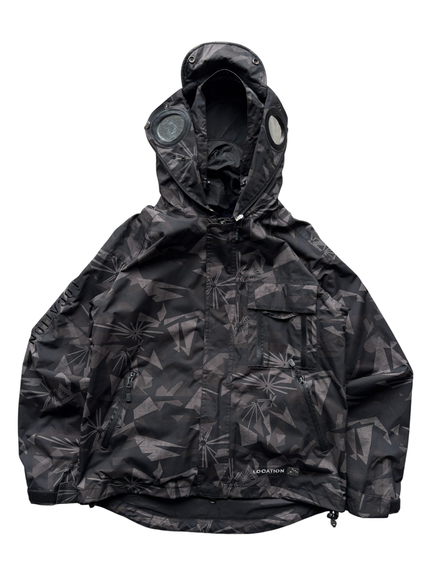 2000's Location Camouflage Google Jacket (M)