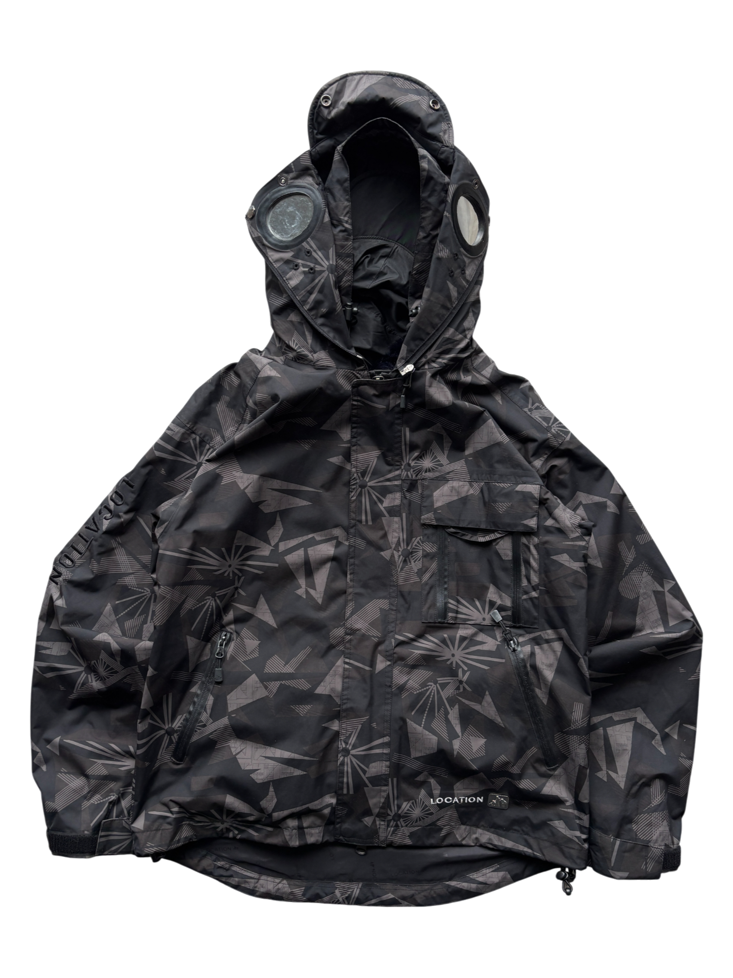 2000's Location Camouflage Google Jacket (M)