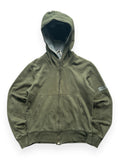 Early 2000's Stone Island Denims Olive Green Hoodie (S)