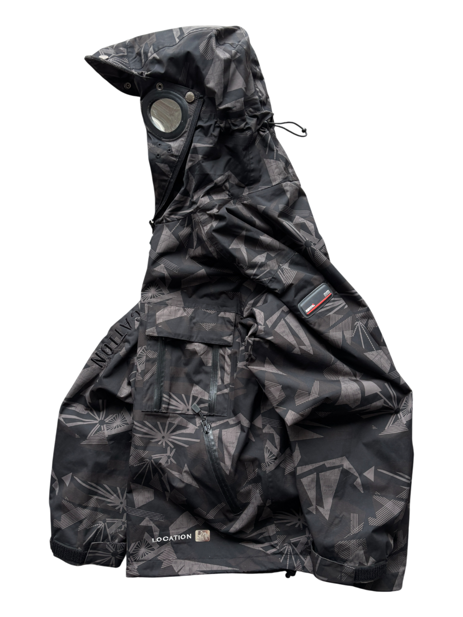 2000's Location Camouflage Google Jacket (M)