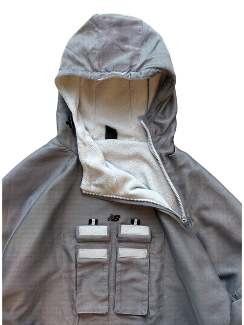 2000's New Balance Iridescent Asymmetric Cargo Pocket Jacket (L)