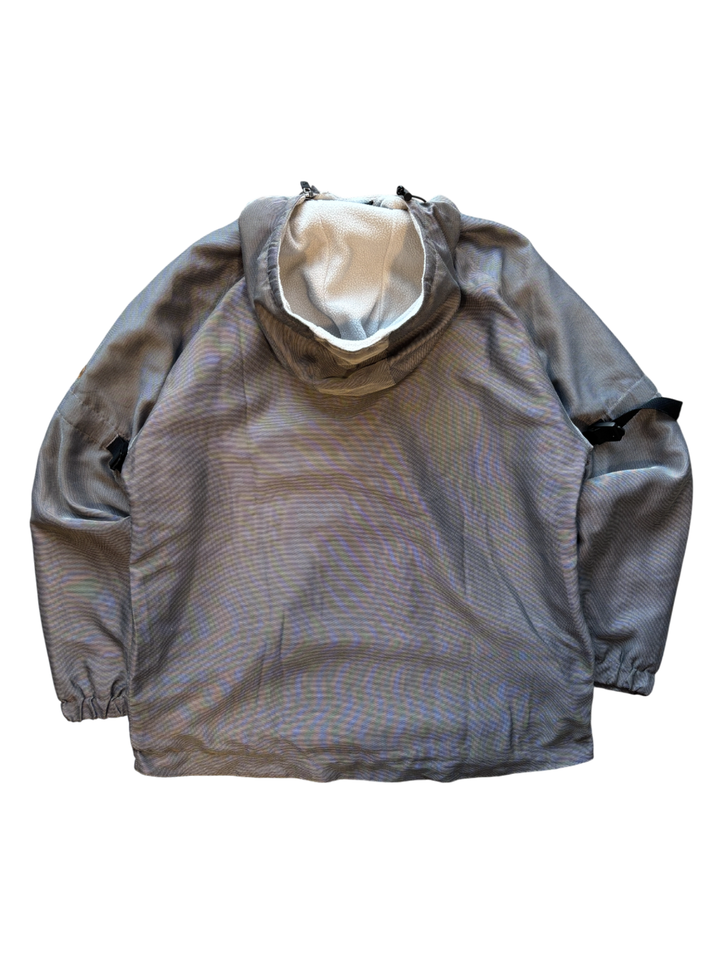 2000's New Balance Iridescent Asymmetric Cargo Pocket Jacket (L)