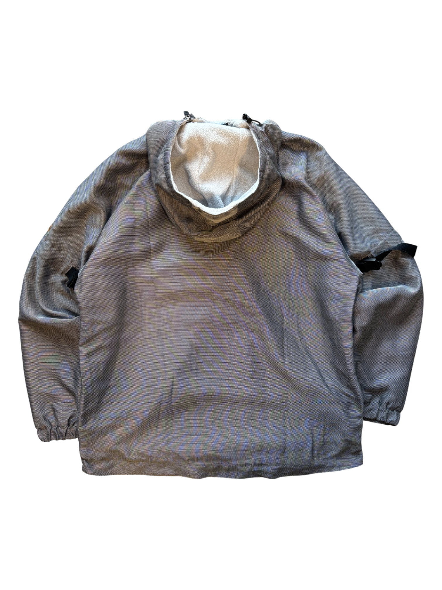 2000's New Balance Iridescent Asymmetric Cargo Pocket Jacket (L)