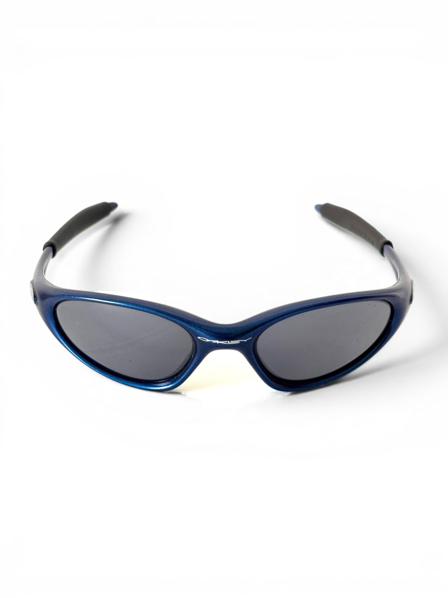 1999 Oakley Minute G2 Blue / Black Iridium Sunglasses
