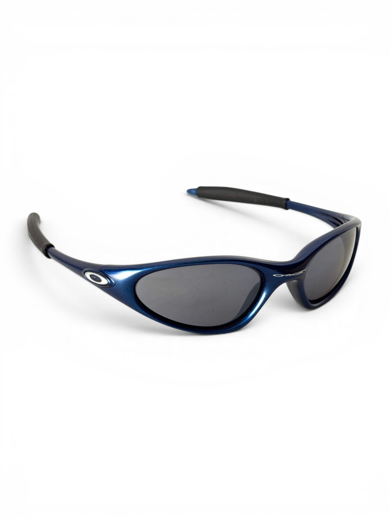 1999 Oakley Minute G2 Blue / Black Iridium Sunglasses