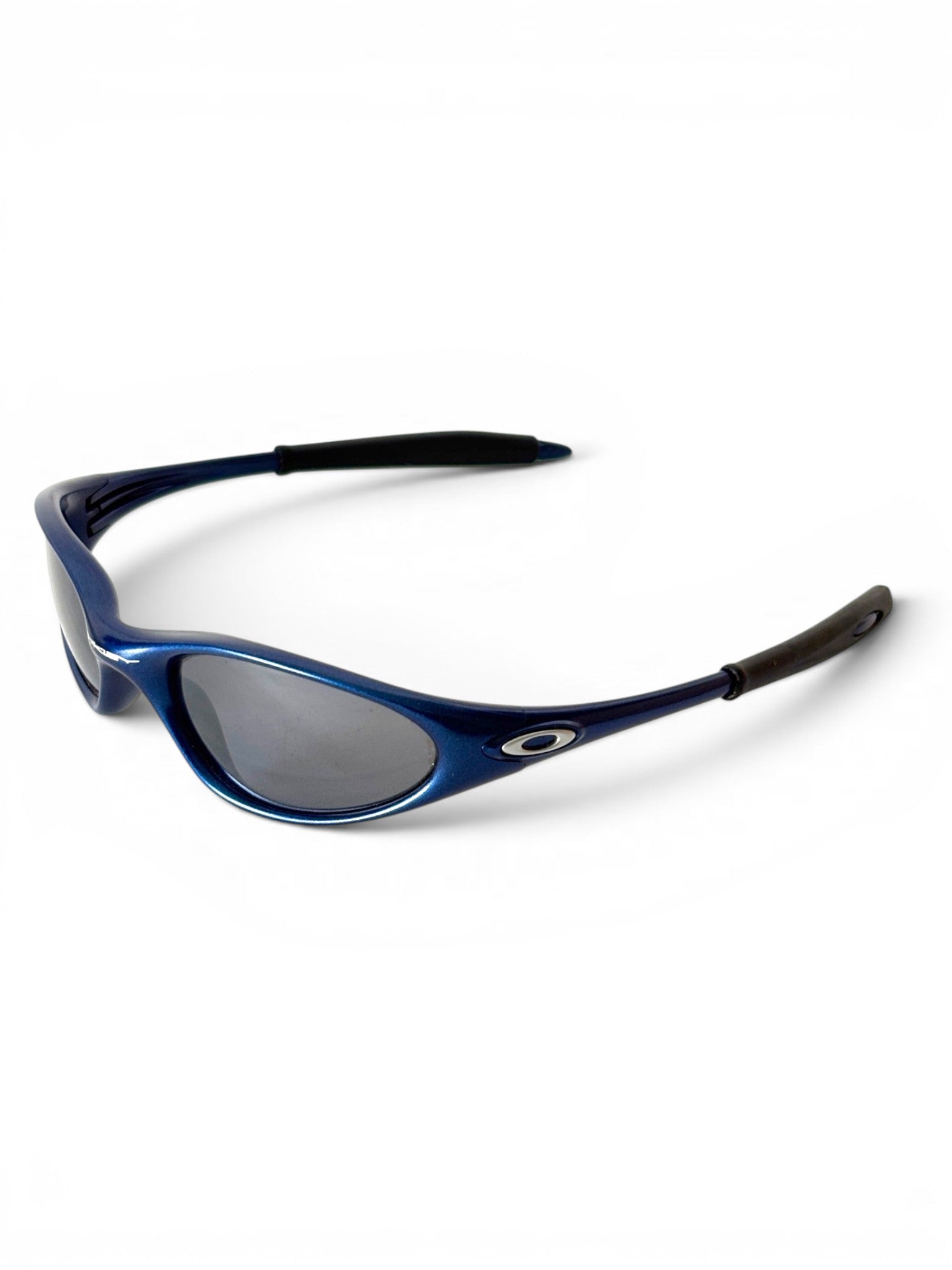 1999 Oakley Minute G2 Blue / Black Iridium Sunglasses