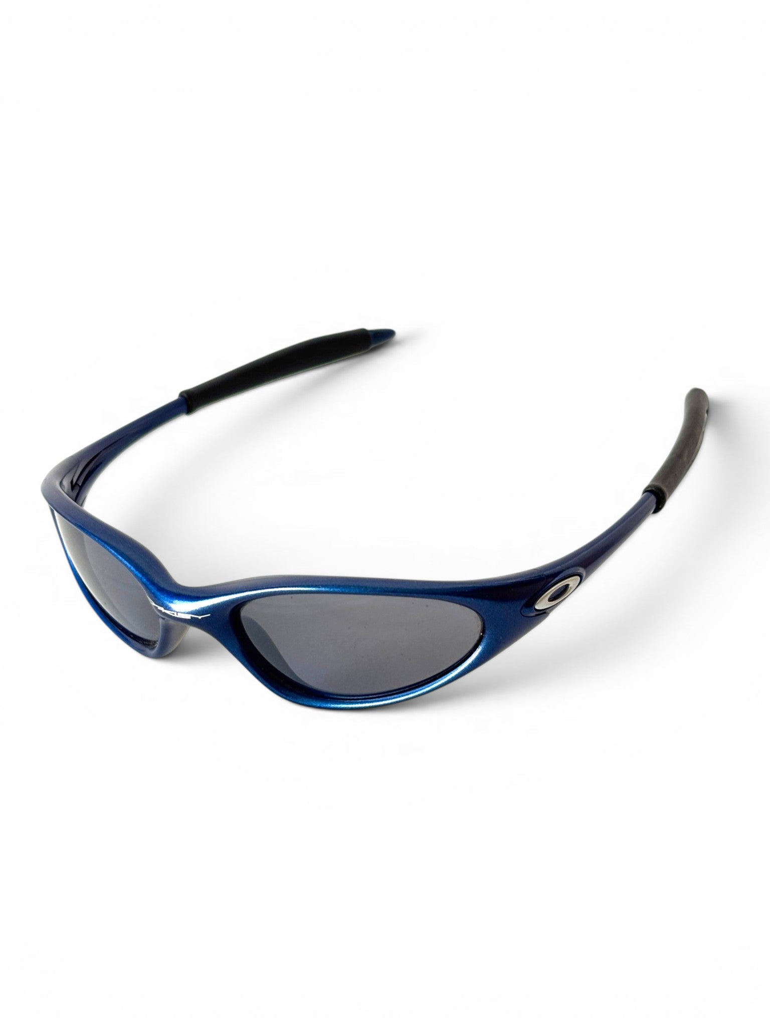 1999 Oakley Minute G2 Blue / Black Iridium Sunglasses