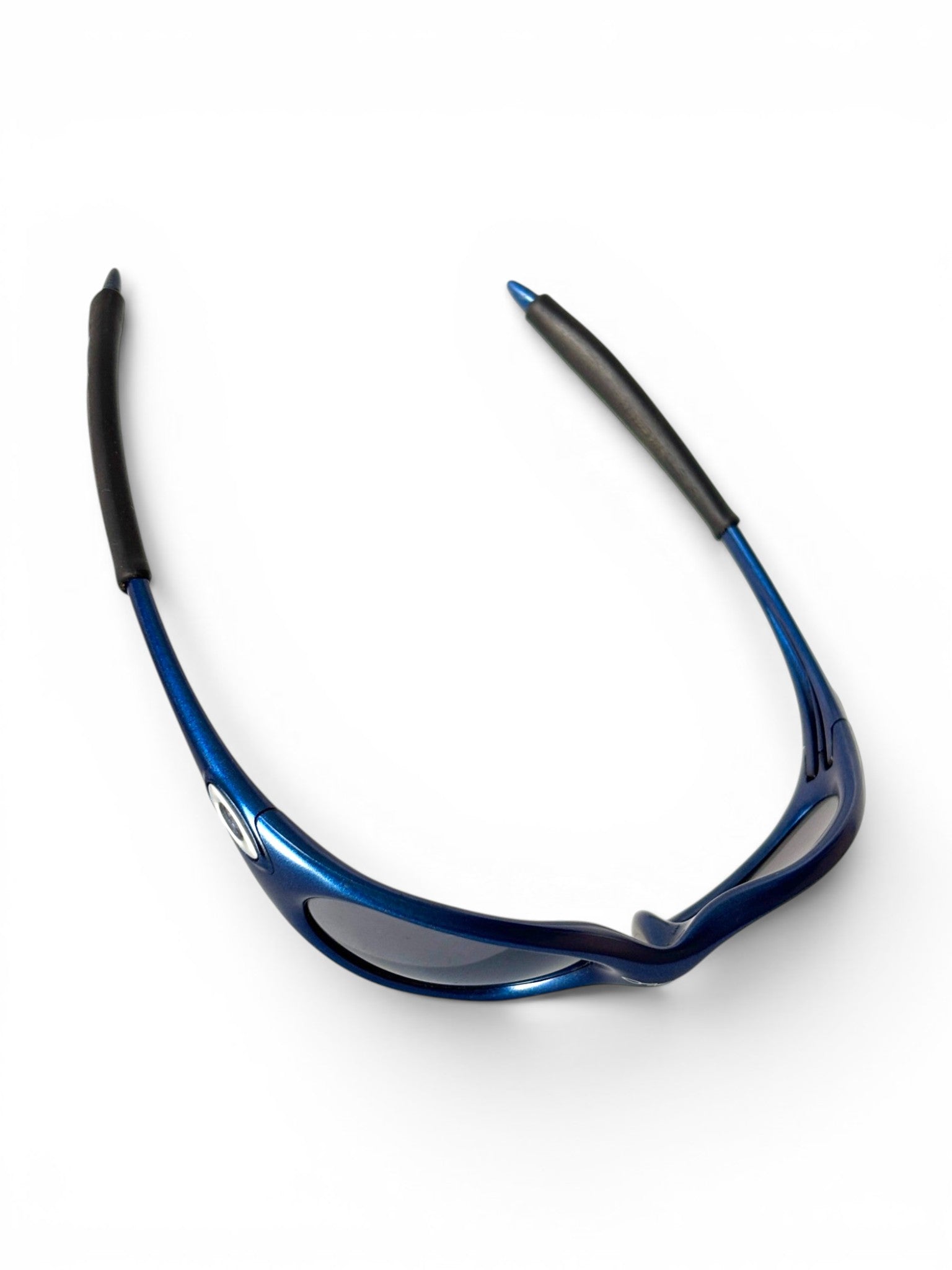 1999 Oakley Minute G2 Blue / Black Iridium Sunglasses