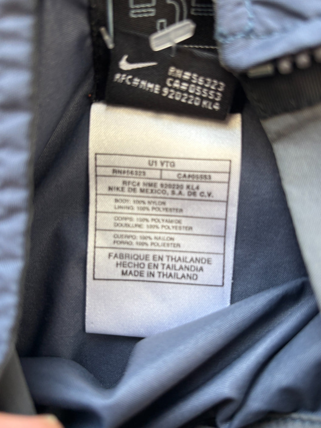 00'S NIKE ACG KAYAK NAVY BLUE PULLOVER JACKET