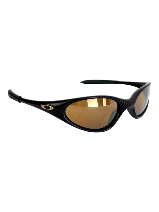 00'S OAKLEY MINUTE G2 POLISHED ROOTBEER / GOLD IRIDIUM