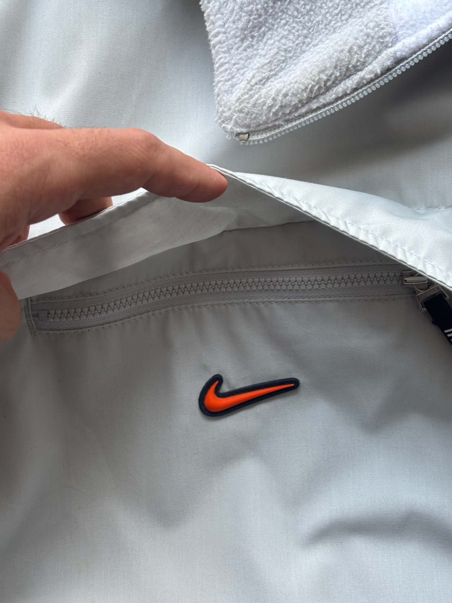 2000's Nike Reversible Fleece Sidewinder Jacket (L)