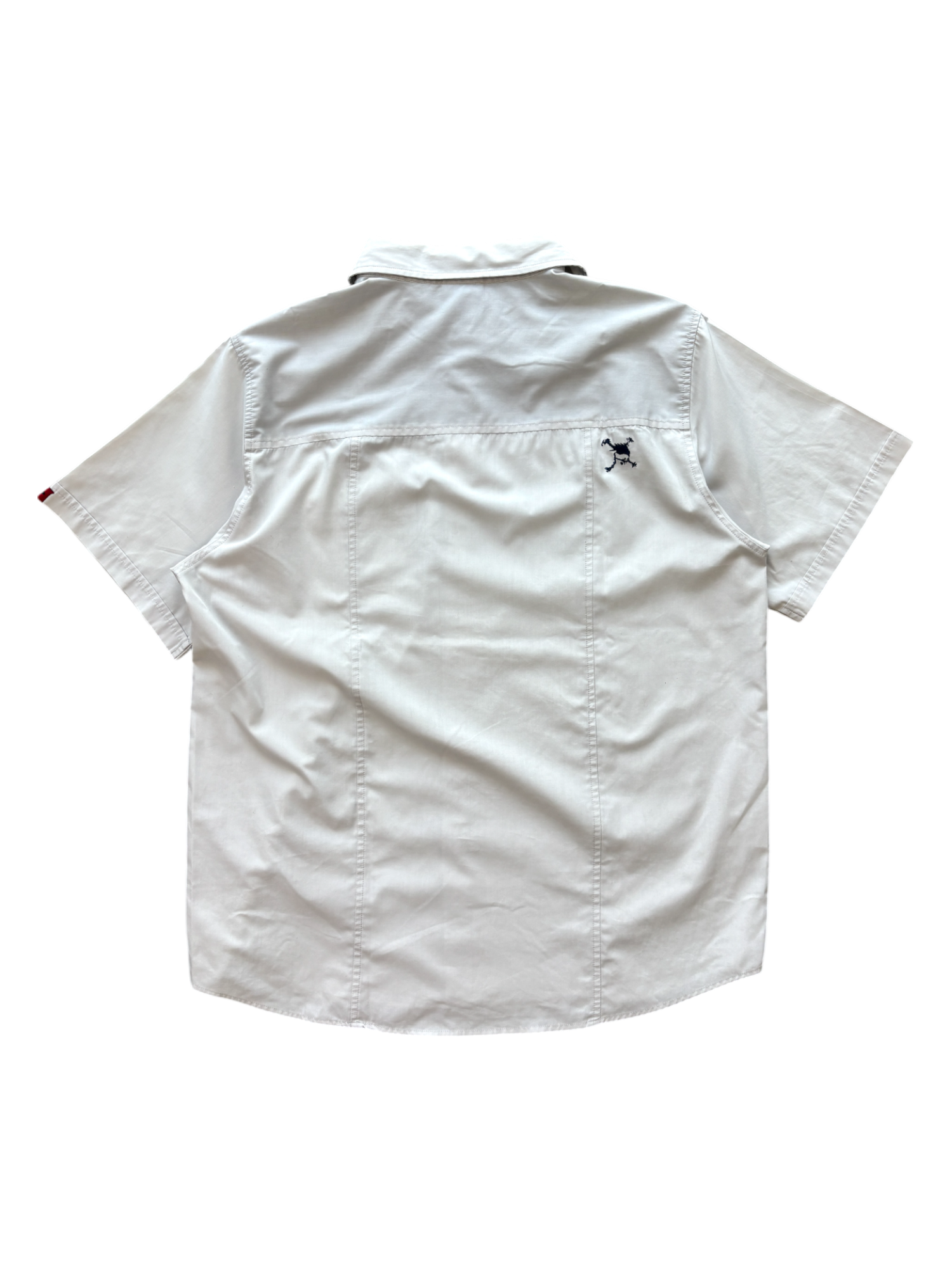 00'S OAKLEY SMALL SKULL EMBROIDERED SHIRT