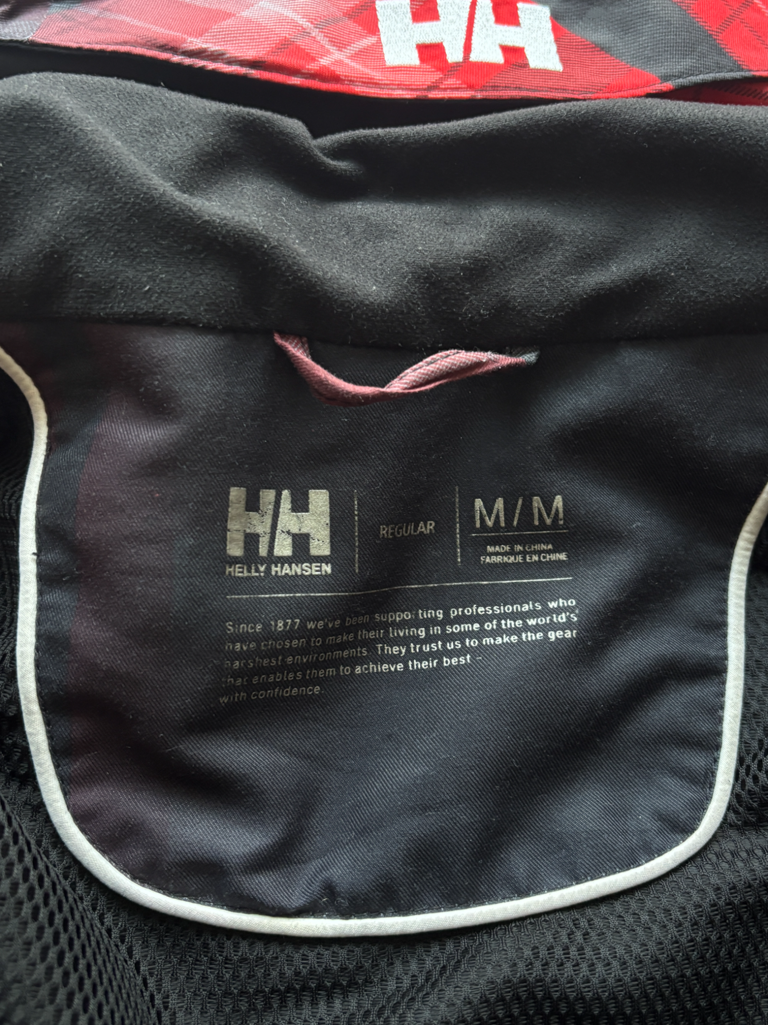 Helly Hansen Tech Performance Plaid Jacket (M)