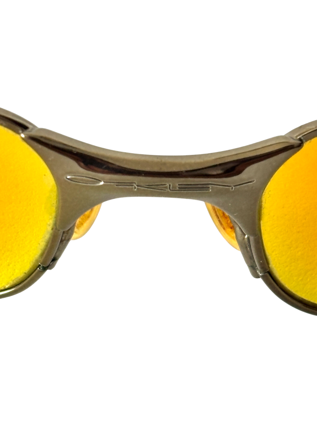 Oakley Square Wire Gen 2 Silver / Fire Iridium (1996)