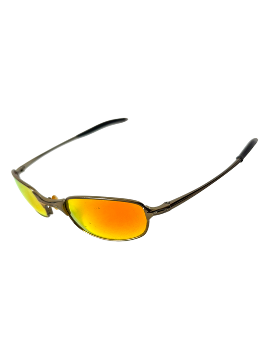 Oakley Square Wire Gen 2 Silver / Fire Iridium (1996)