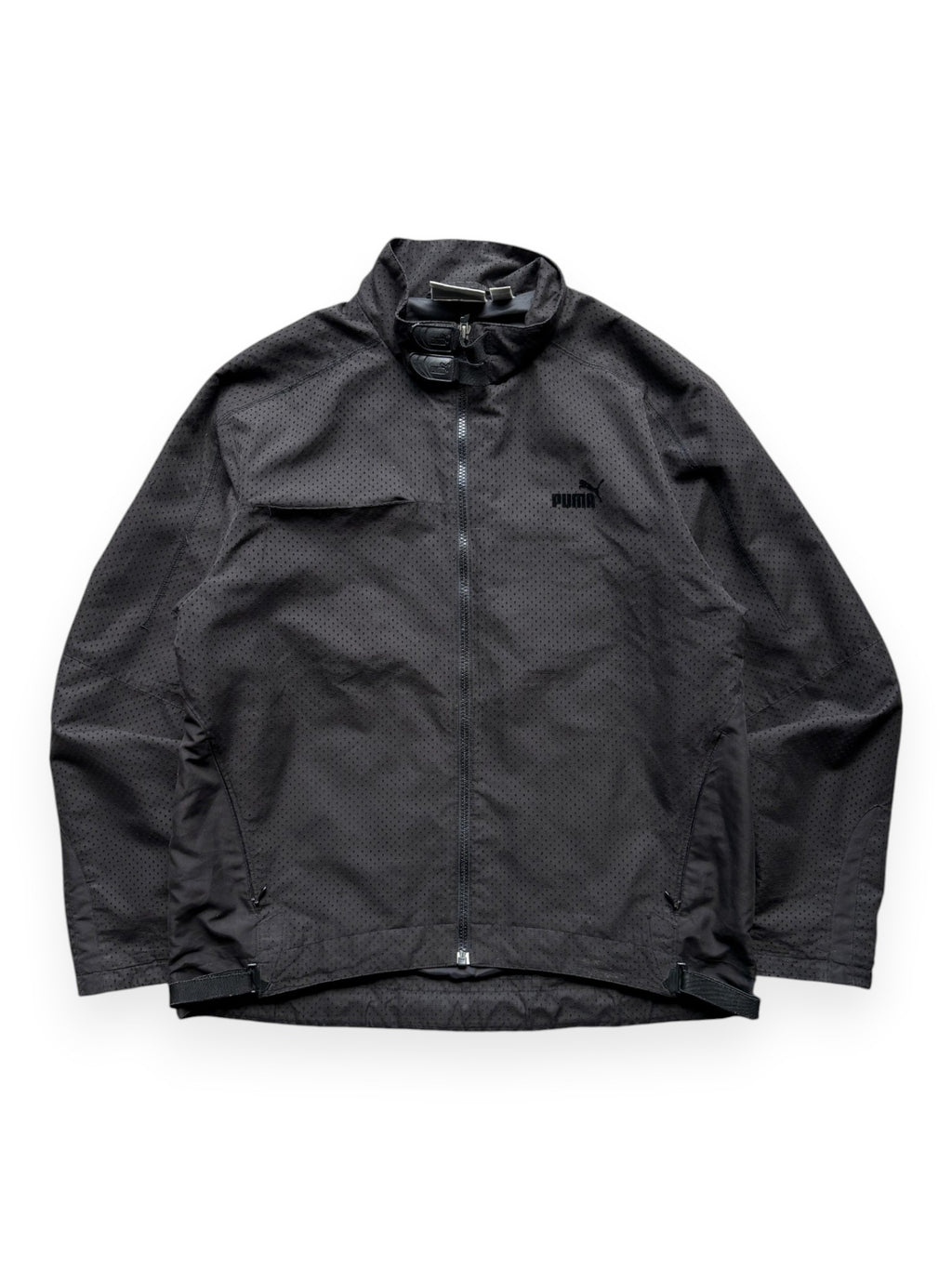 2004 Puma Mostro Perforated Black Jacket (M)