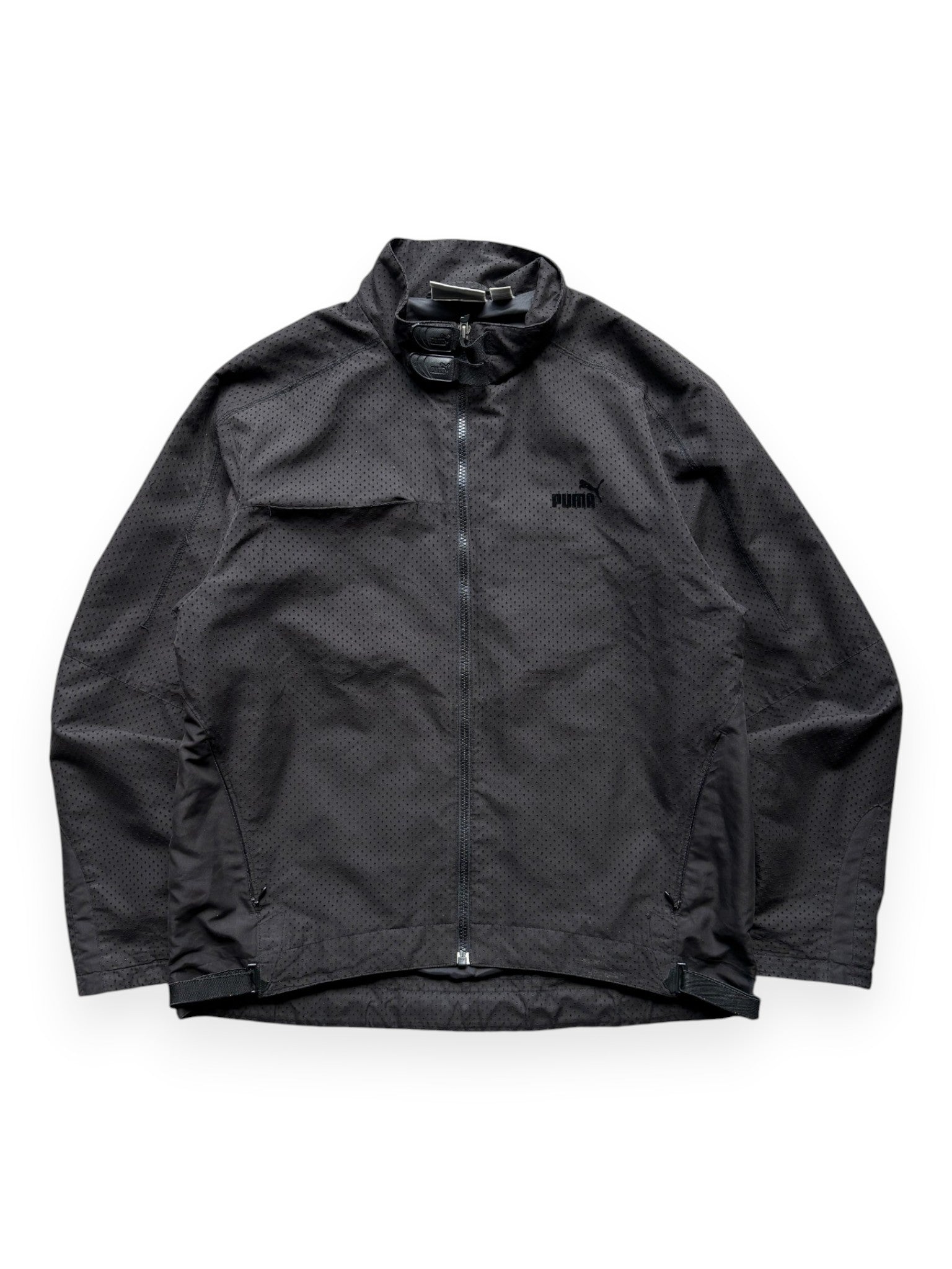 2004 Puma Mostro Perforated Black Jacket (M)