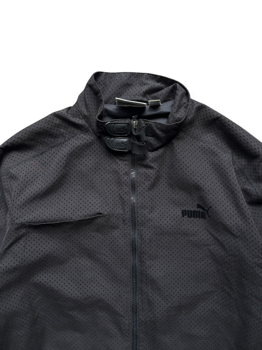 2004 Puma Mostro Perforated Black Jacket (M)