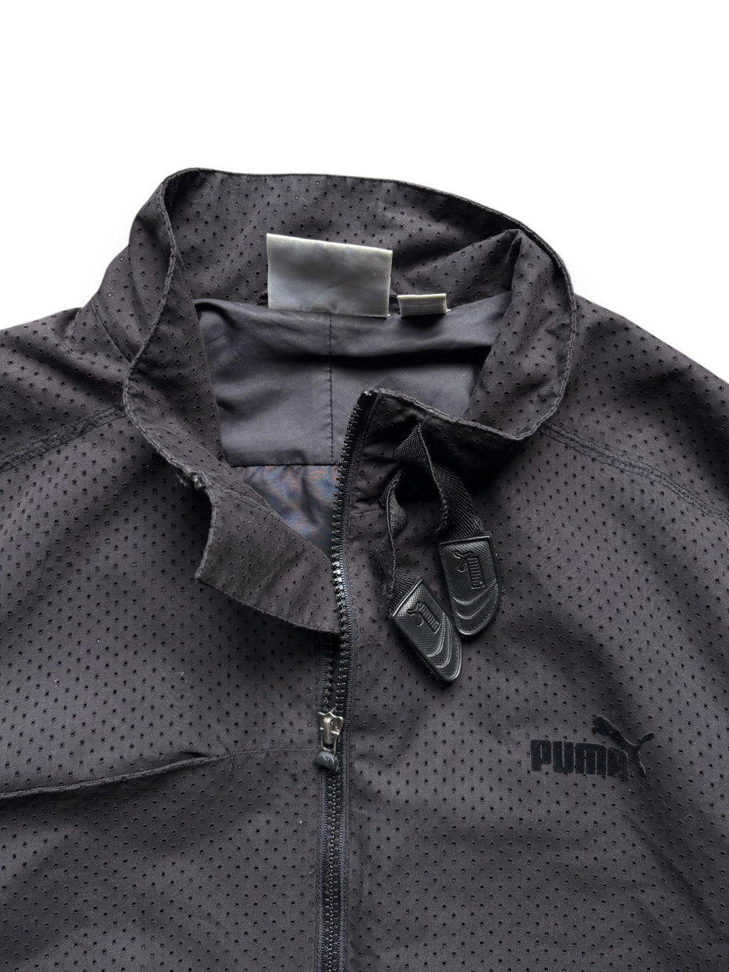 2004 Puma Mostro Perforated Black Jacket (M)