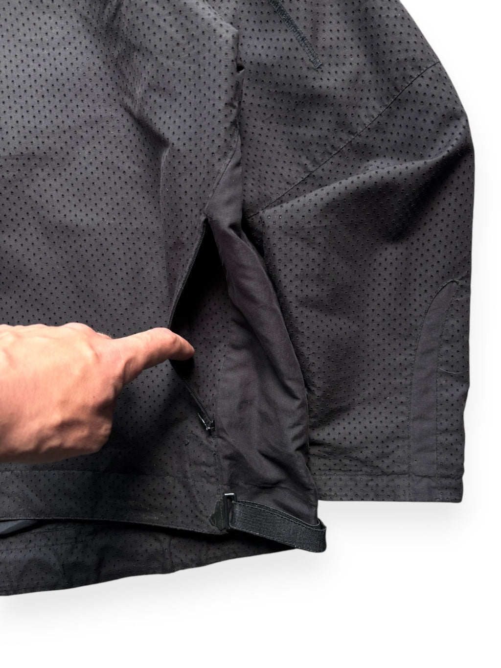 2004 Puma Mostro Perforated Black Jacket (M)