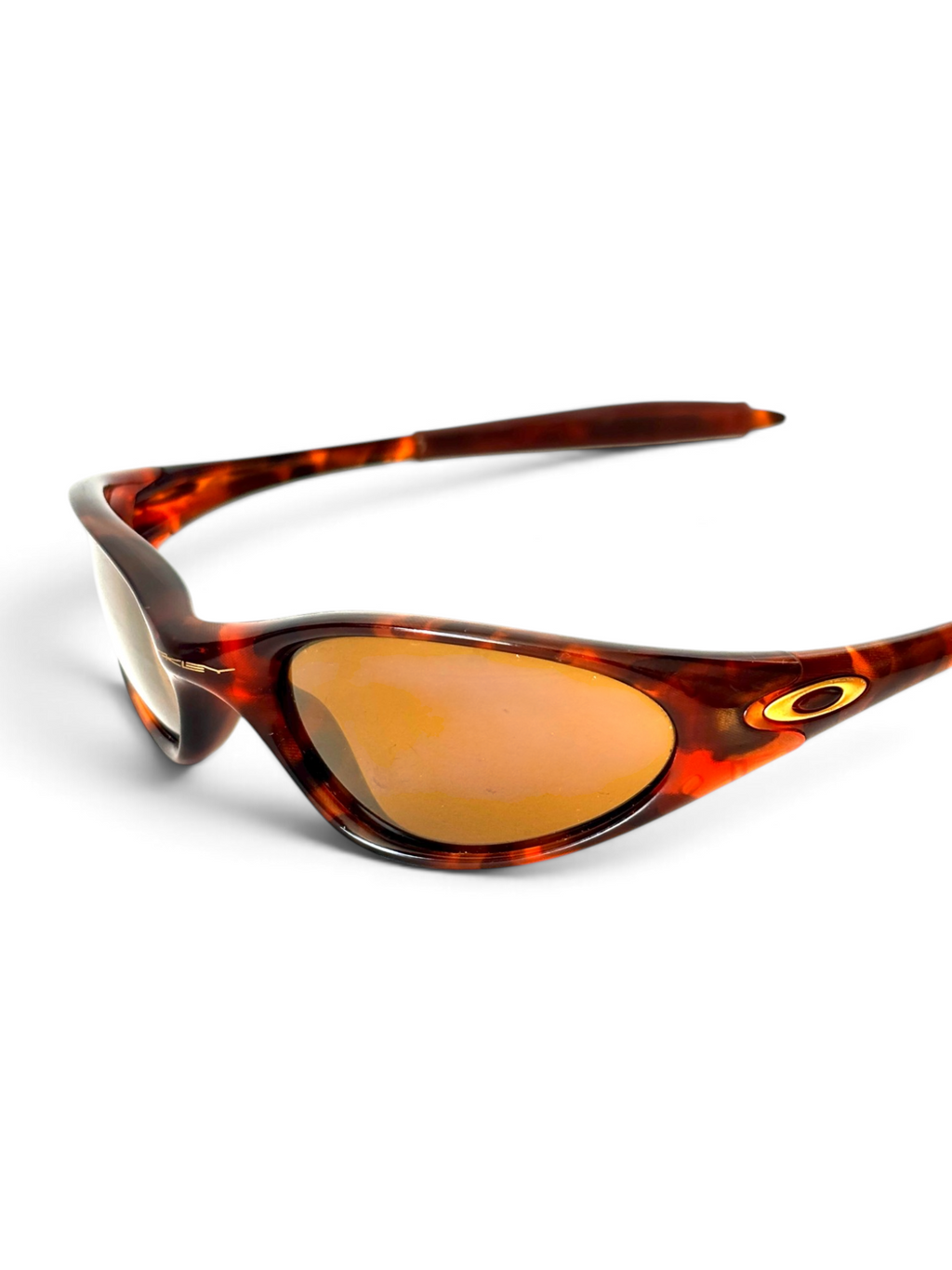 1999 Oakley Minute Gen 2 Tortoise / Gold Iridium Sunglasses