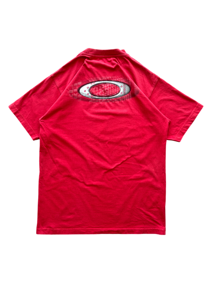 00'S OAKLEY RED ICON / SPELL OUT TEE
