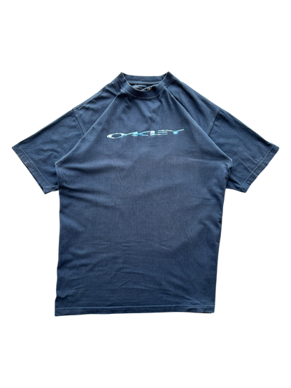 00'S OAKLEY BLUE ICON / SPELL OUT TEE