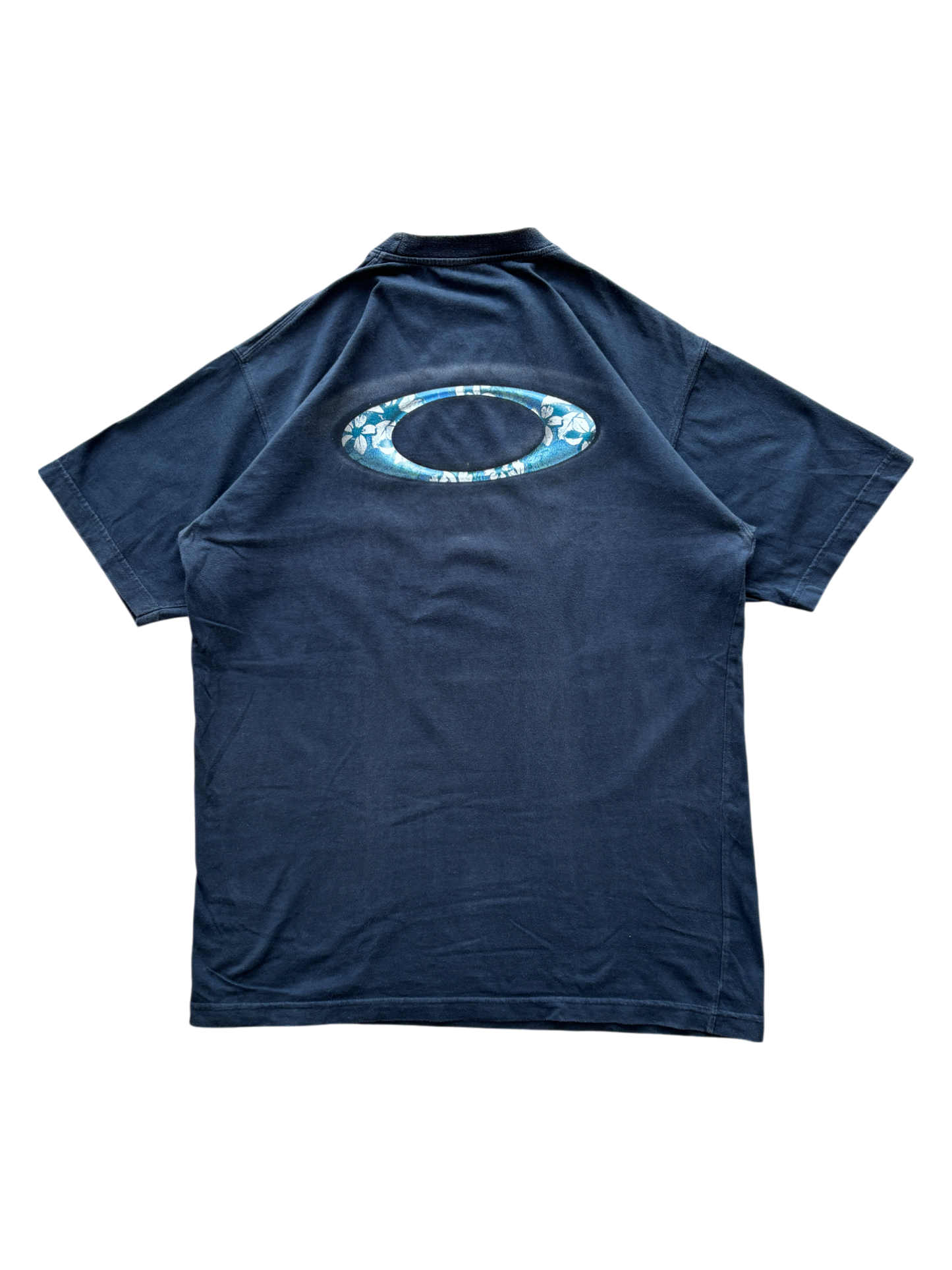 00'S OAKLEY BLUE ICON / SPELL OUT TEE
