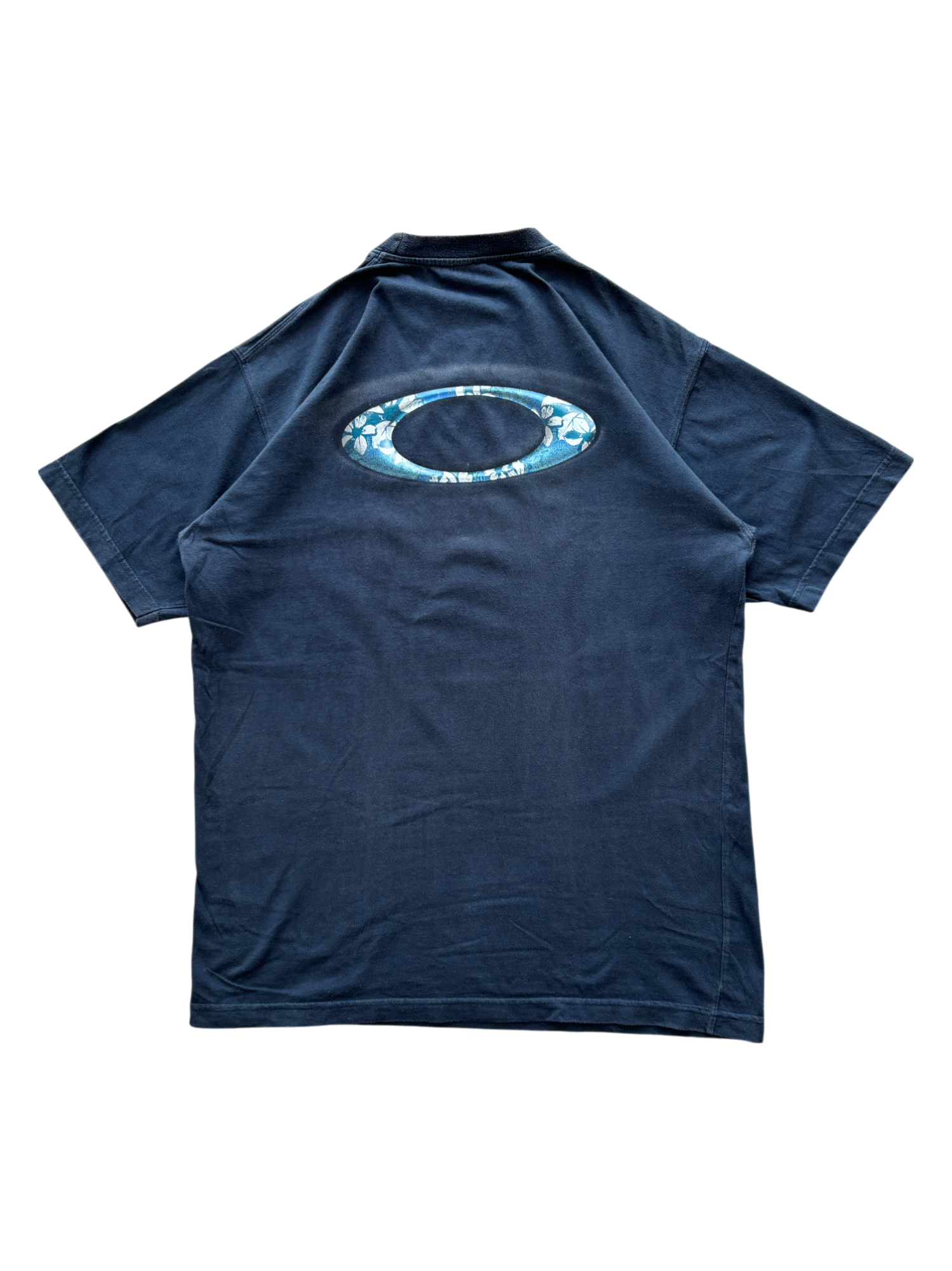 00'S OAKLEY BLUE ICON / SPELL OUT TEE