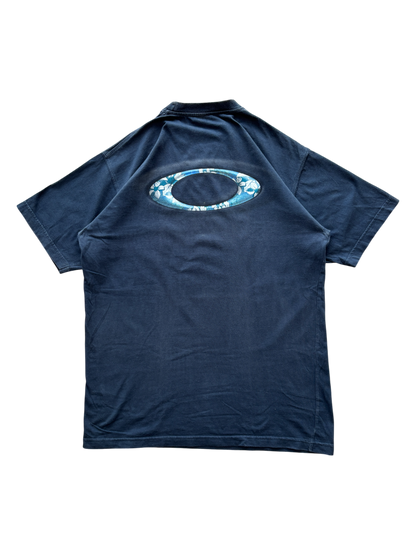 00'S OAKLEY BLUE ICON / SPELL OUT TEE