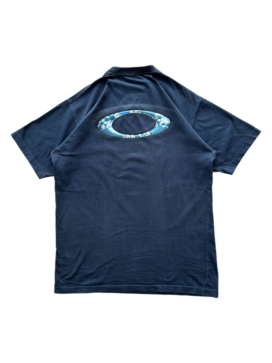 00'S OAKLEY BLUE ICON / SPELL OUT TEE