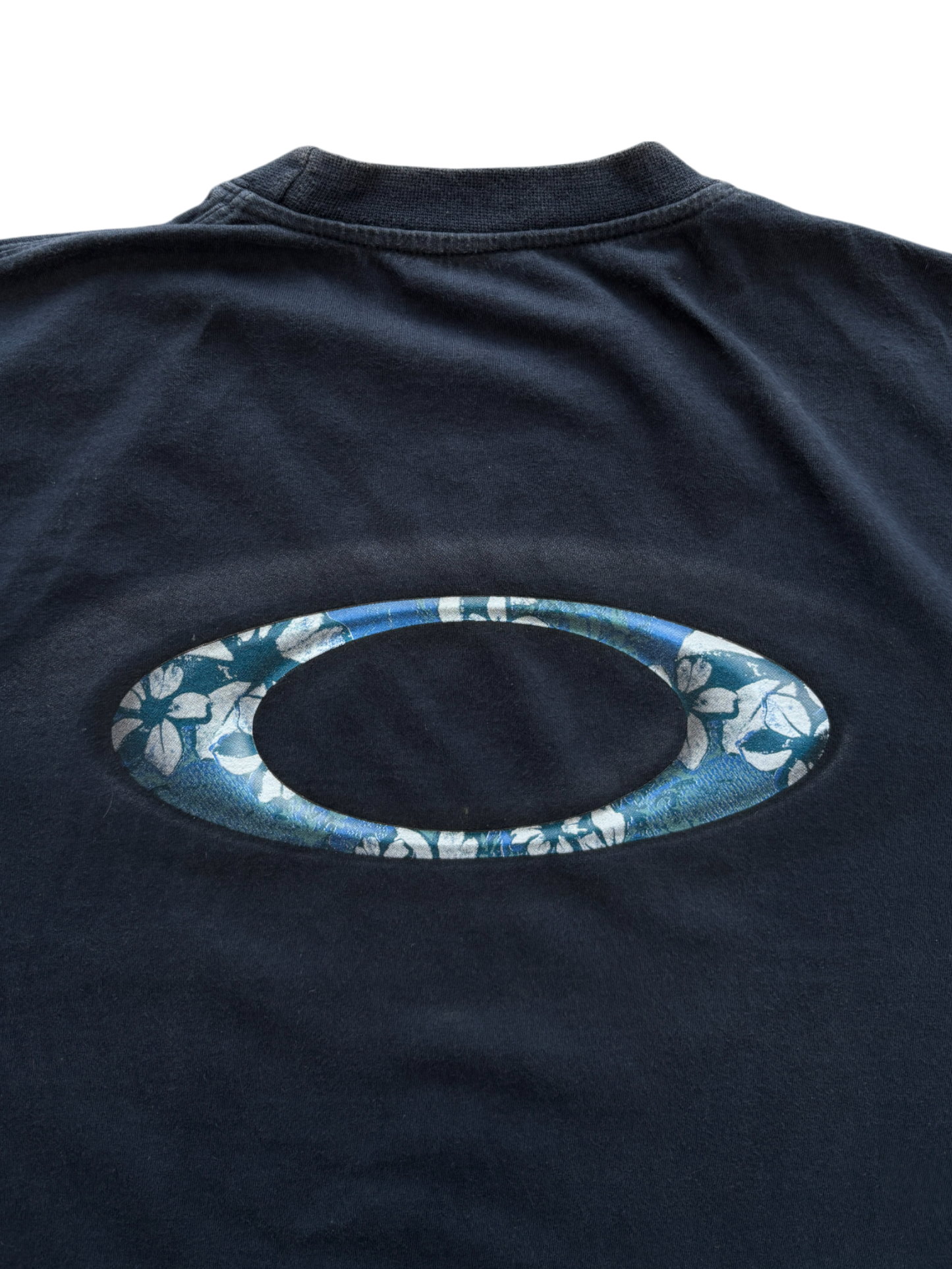 00'S OAKLEY BLUE ICON / SPELL OUT TEE