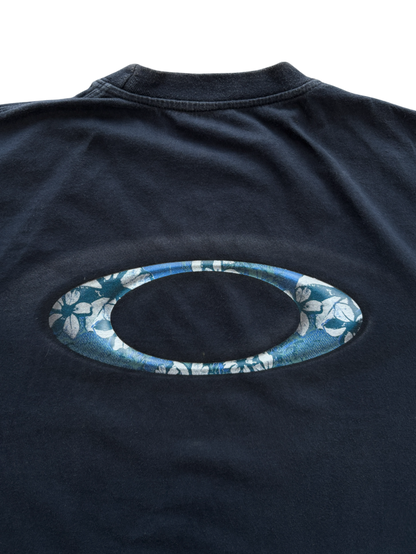 00'S OAKLEY BLUE ICON / SPELL OUT TEE