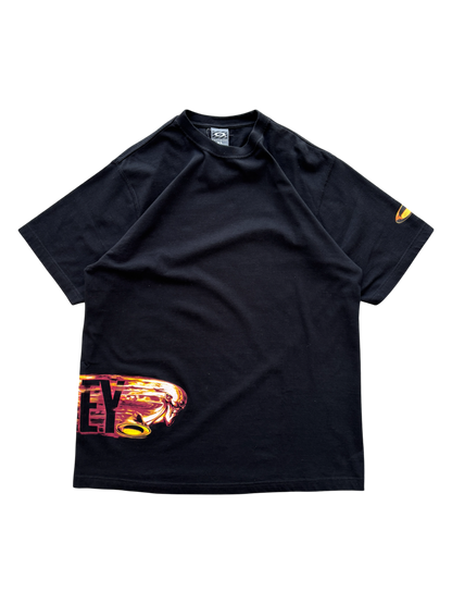 90'S OAKLEY SOFTWARE FLAME SPELL OUT TEE