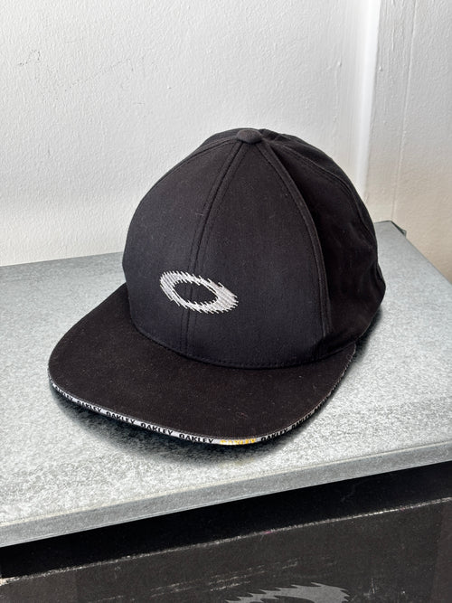 Oakley Static O six panel cap in black