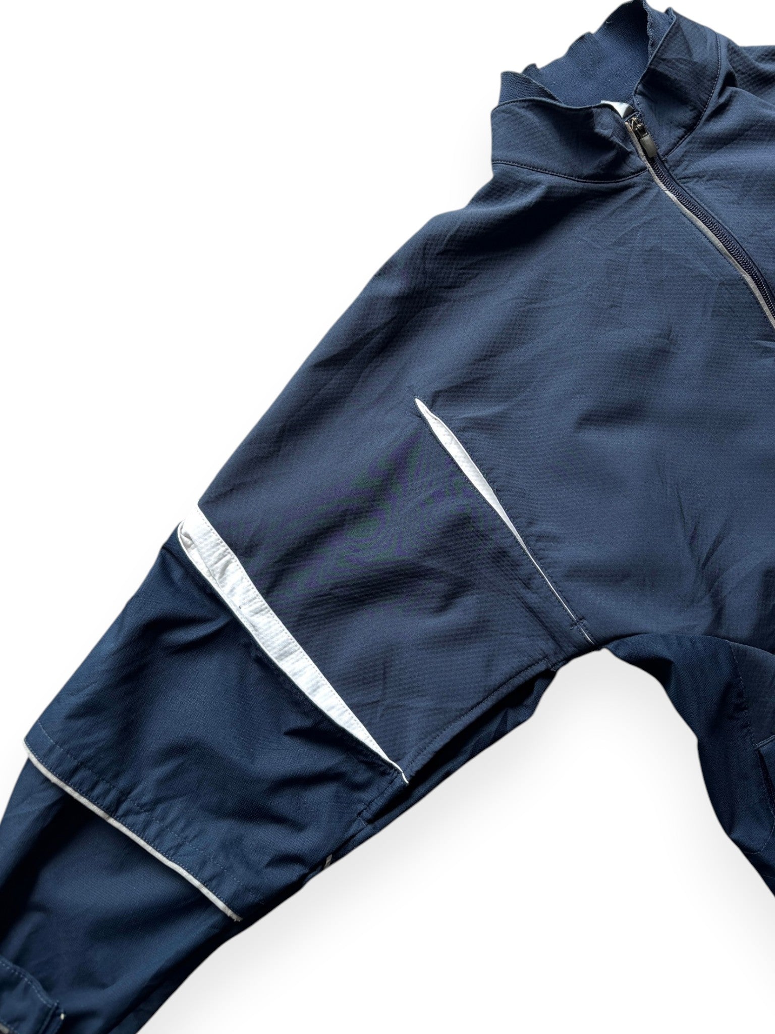 2000's Nike Navy Sphere React Articulated Jacket (S)