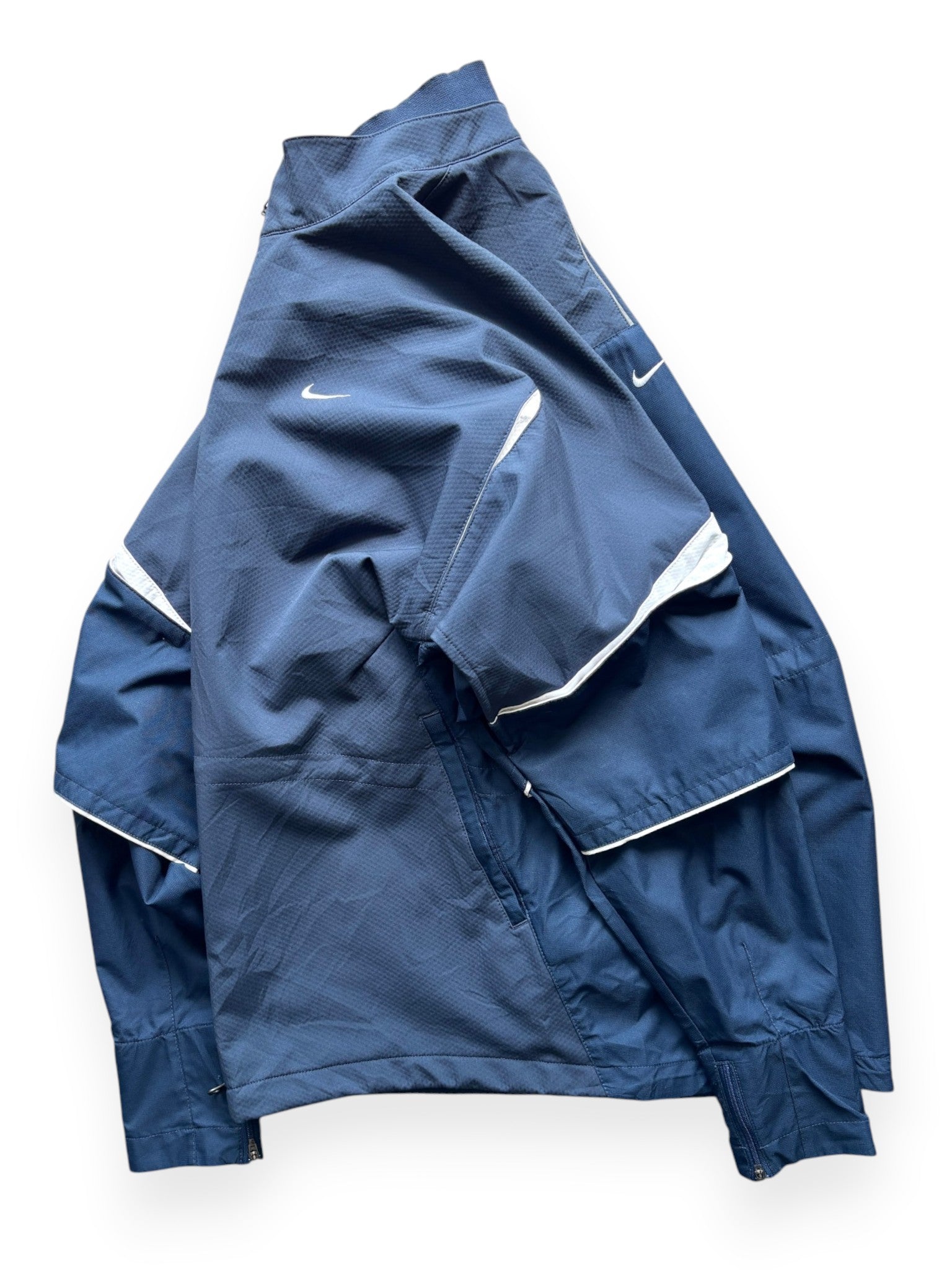 2000's Nike Navy Sphere React Articulated Jacket (S)