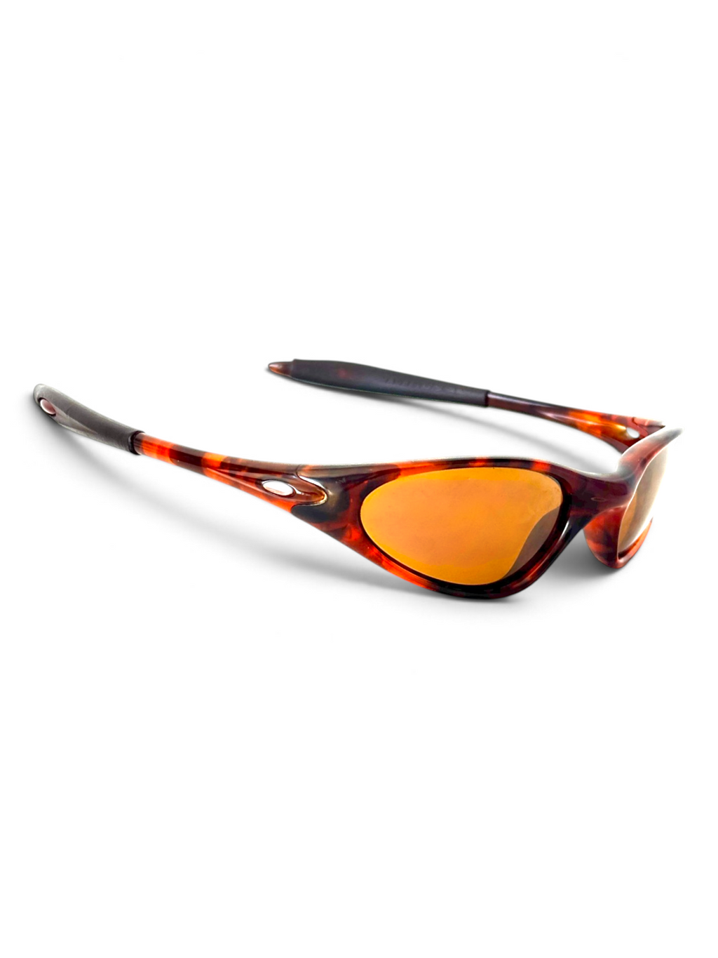 1998 Oakley Minute Gen 1 Tortoise / Gold Iridium Sunglasses