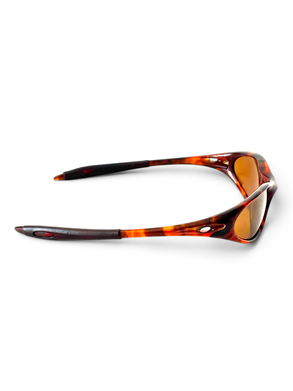 1998 Oakley Minute Gen 1 Tortoise / Gold Iridium Sunglasses