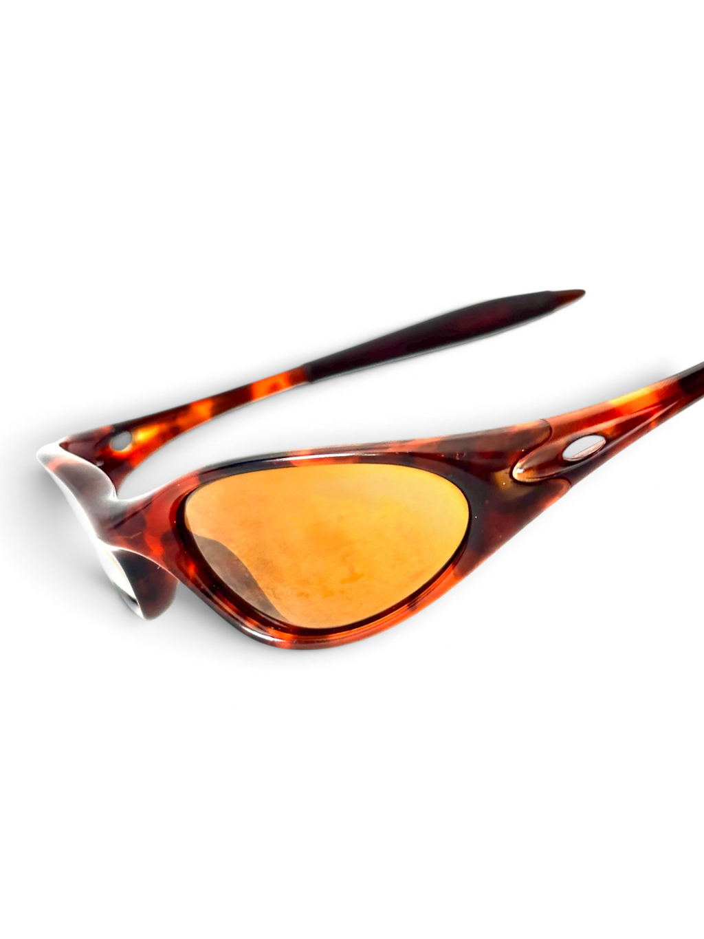 1998 Oakley Minute Gen 1 Tortoise / Gold Iridium Sunglasses