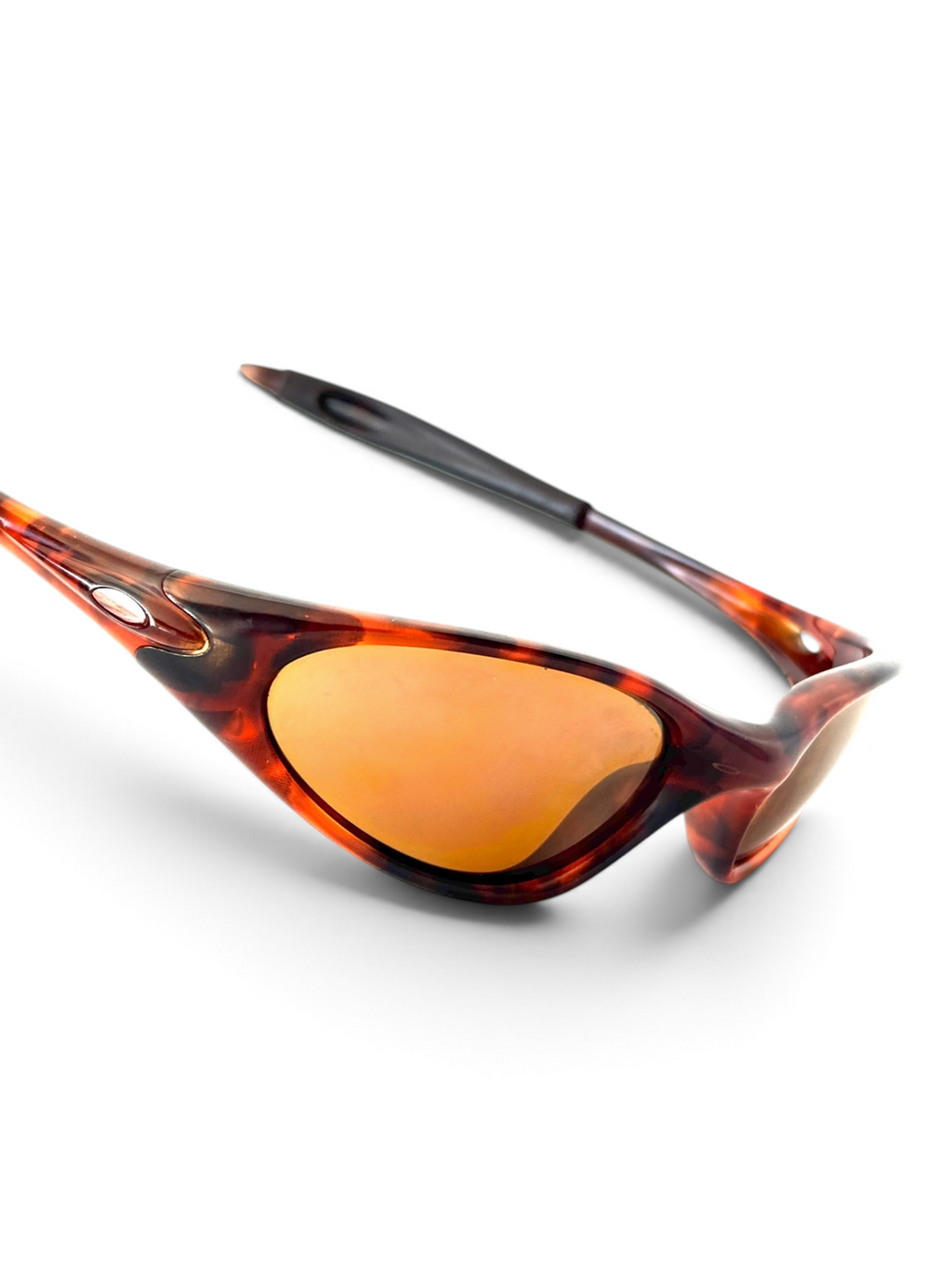 1998 Oakley Minute Gen 1 Tortoise / Gold Iridium Sunglasses
