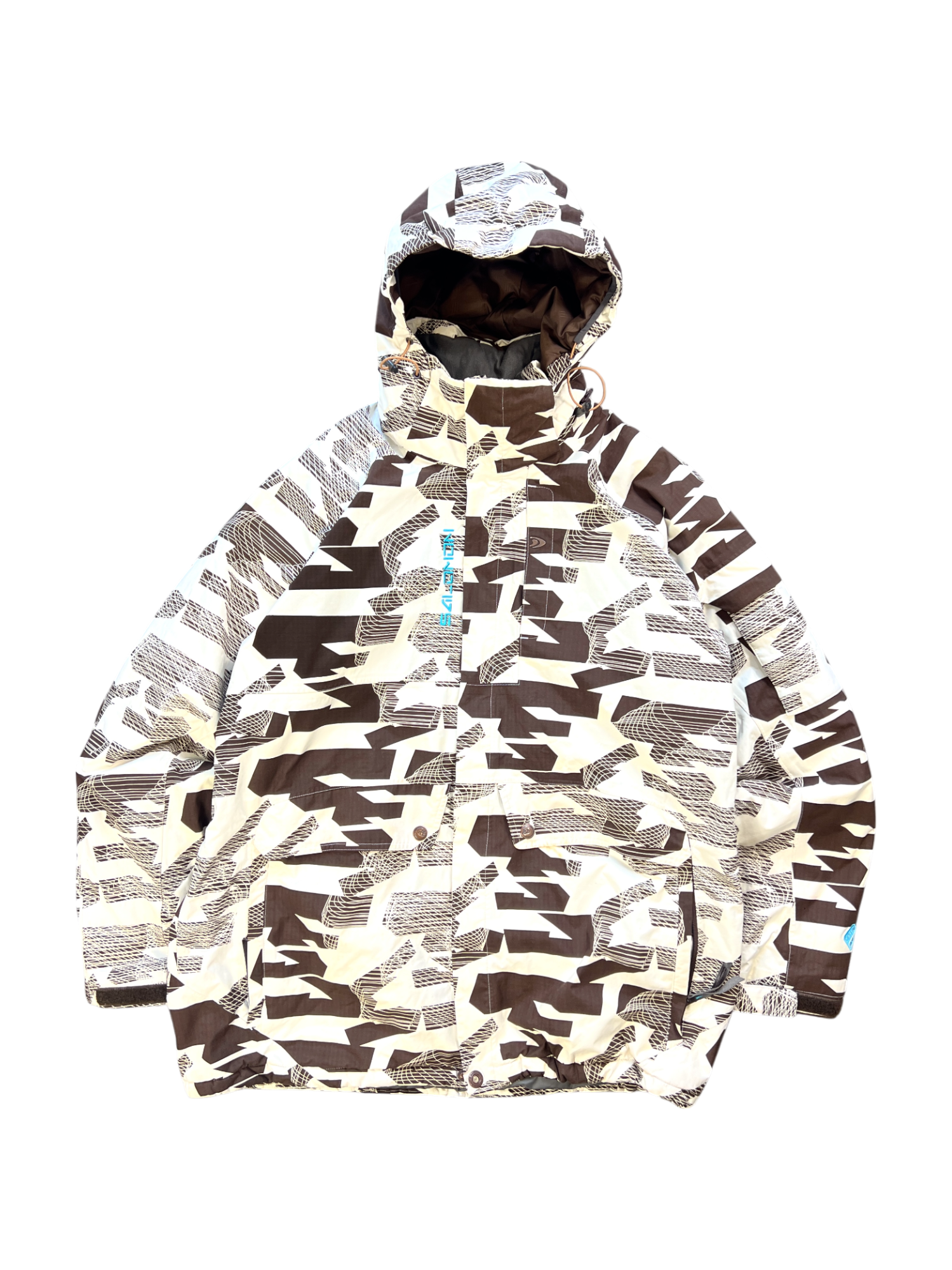 2007 SALOMON SNOW CAMO SKI JACKET