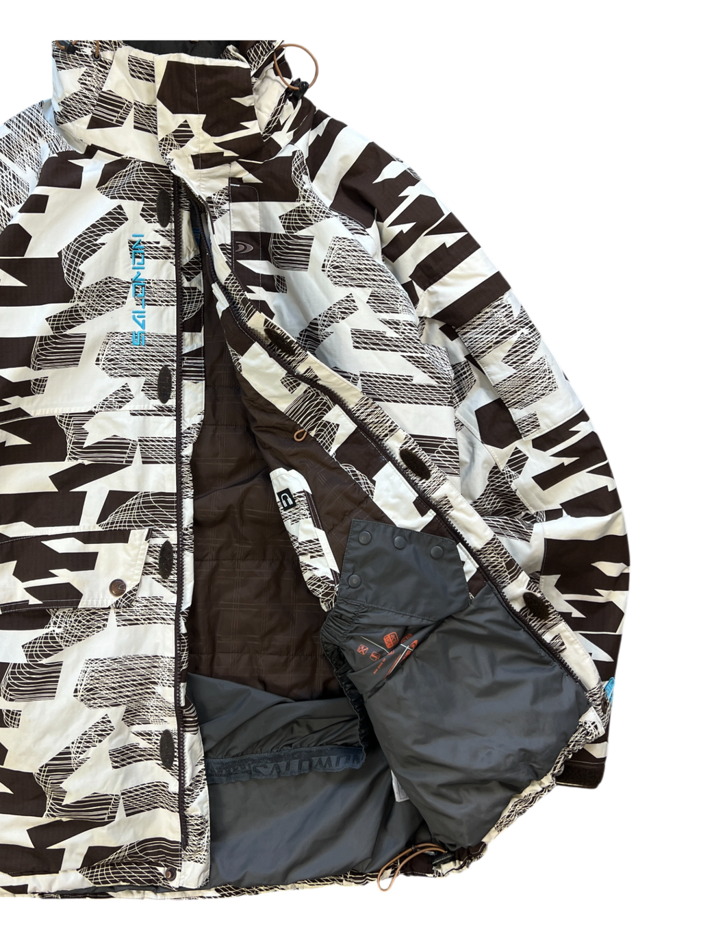 2007 SALOMON SNOW CAMO SKI JACKET