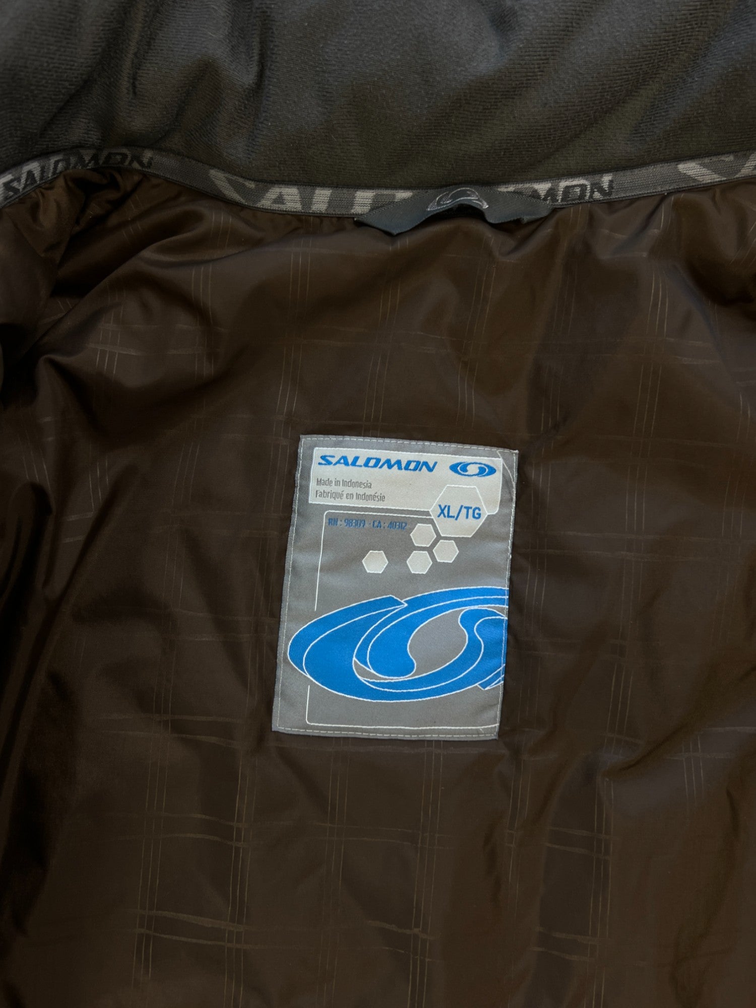 2007 SALOMON SNOW CAMO SKI JACKET