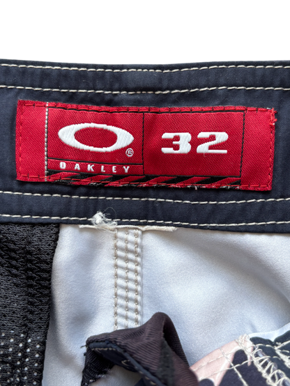 00'S OAKLEY ALL OVER PRINT CARBON SHORTS