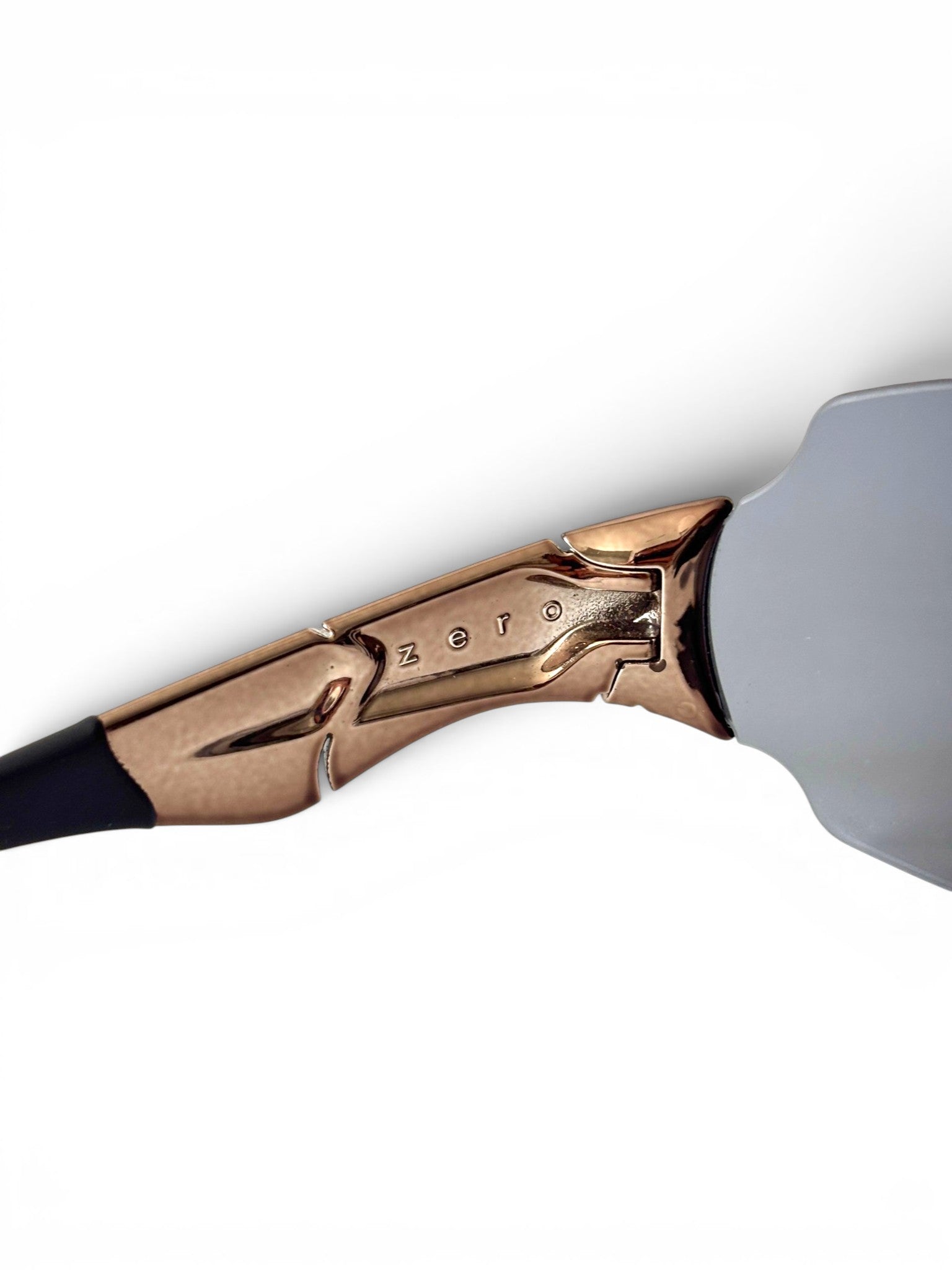 2004 Oakley Zero L Black Chrome / Black Iridium Sunglasses