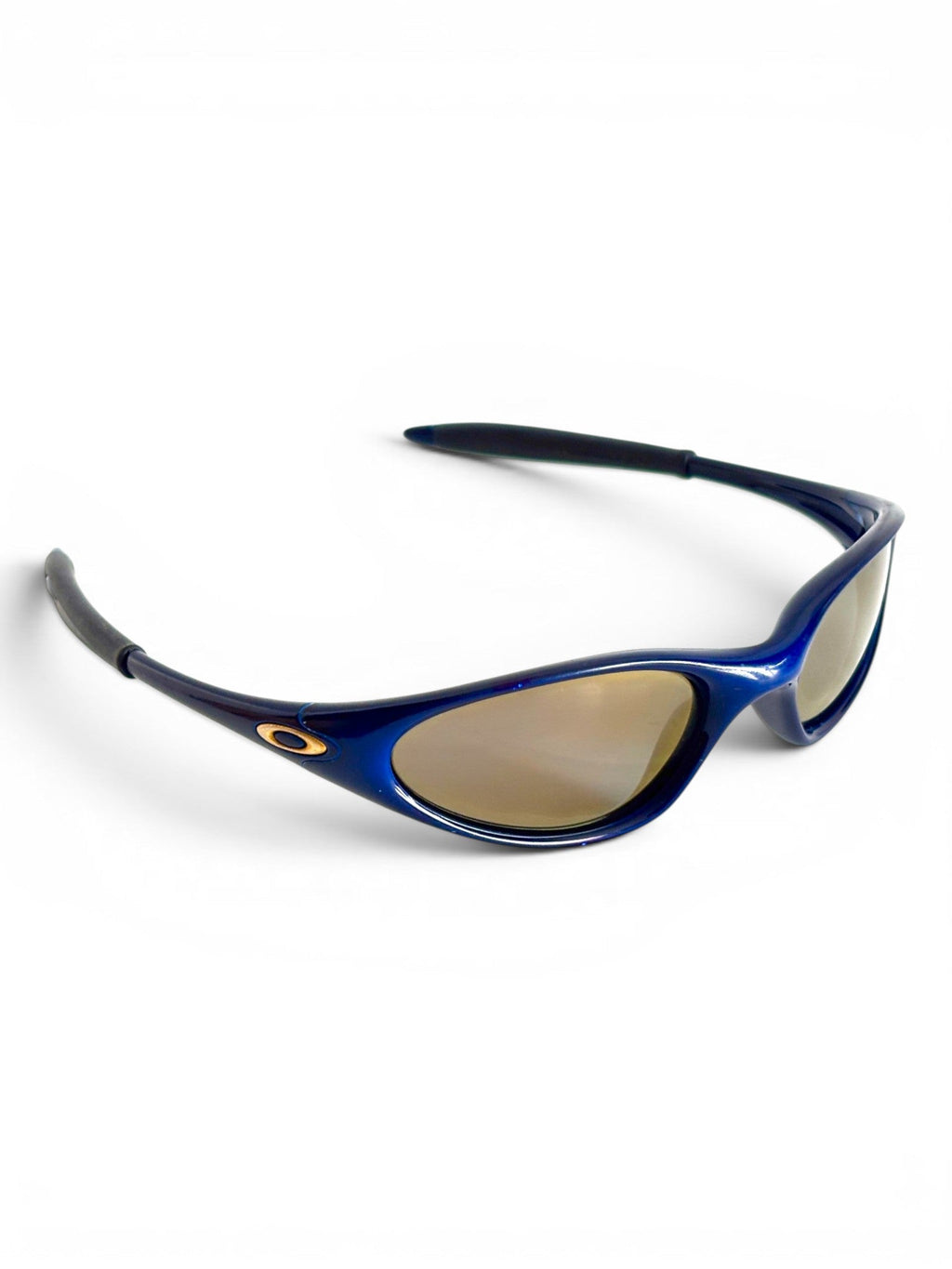 1999 Oakley Minute G2 Blue / Gold Iridium Sunglasses